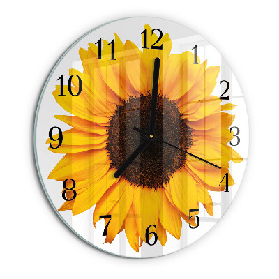 Orologio rotondo Girasole