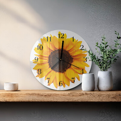 Orologio rotondo Girasole