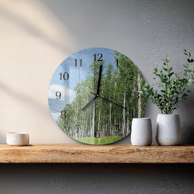 Orologio rotondo Betulle