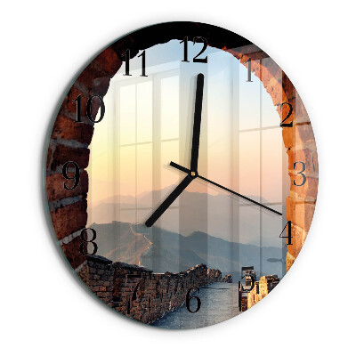 Orologio rotondo Grande Muraglia cinese