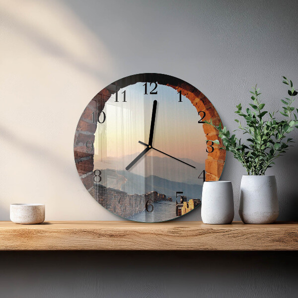 Orologio rotondo Grande Muraglia cinese