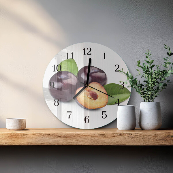 Orologio rotondo Prugne