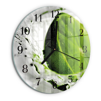 Orologio rotondo Carbonato di calcio