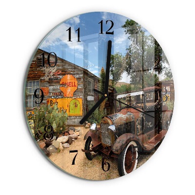 Orologio rotondo Vecchia auto