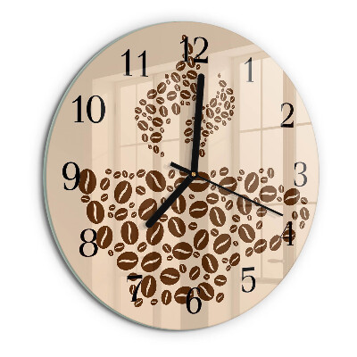 Orologio rotondo Caffè