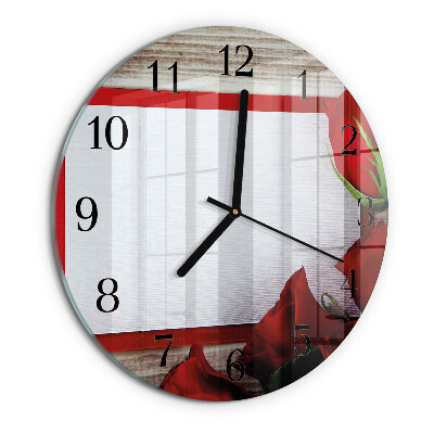 Orologio rotondo Rose