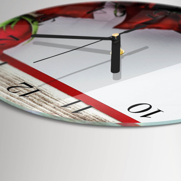 Orologio rotondo Rose