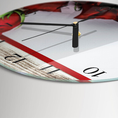 Orologio rotondo Rose