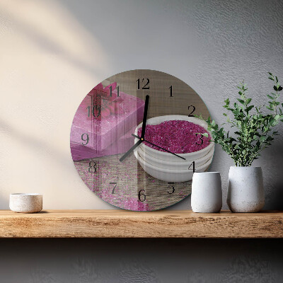 Orologio rotondo Fiore