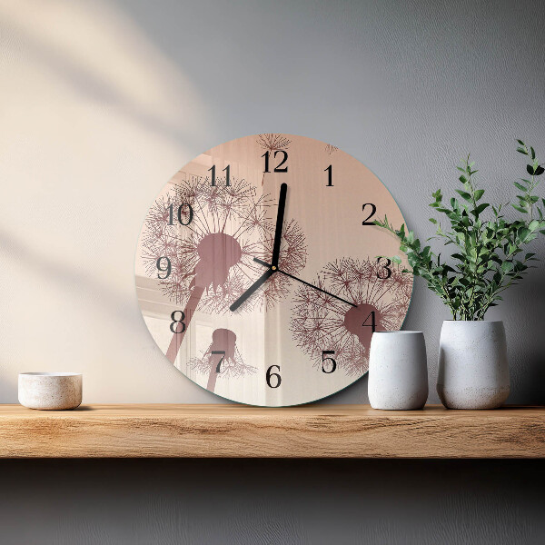 Orologio rotondo Dente di leone