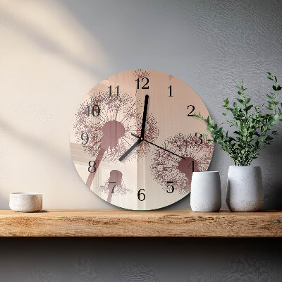Orologio rotondo Dente di leone
