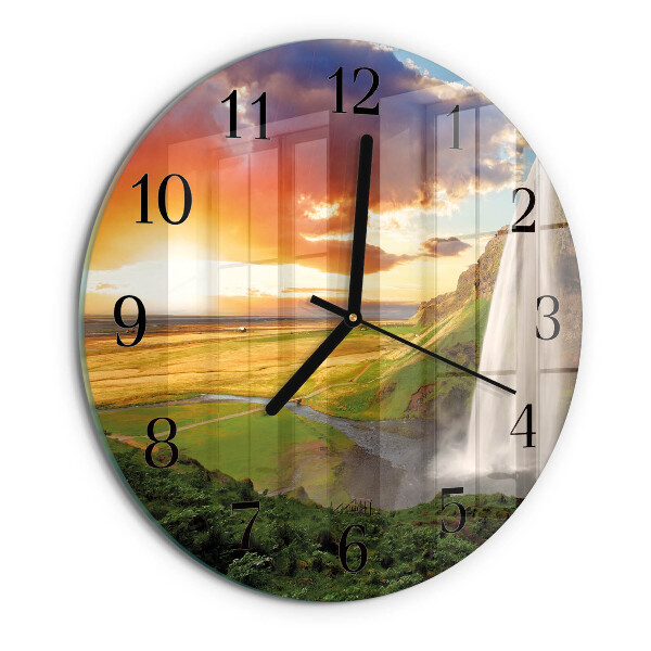 Orologio rotondo Cascata