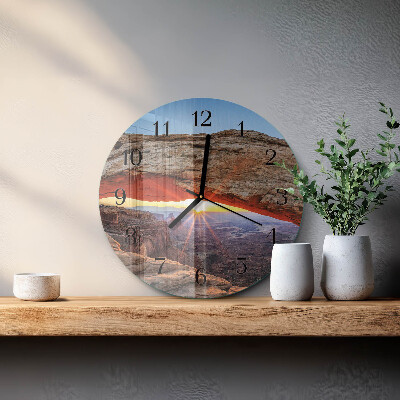 Orologio rotondo Grand Canyon