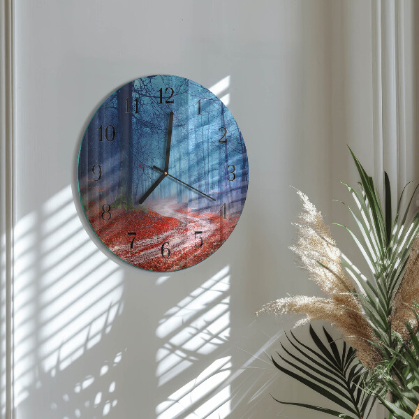 Orologio rotondo Sentiero forestale