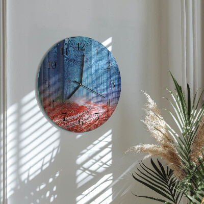 Orologio rotondo Sentiero forestale