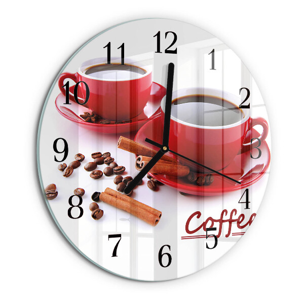 Orologio rotondo Tazza di caffè