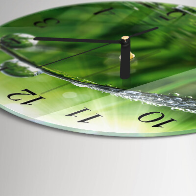 Orologio rotondo Gocce di rugiada