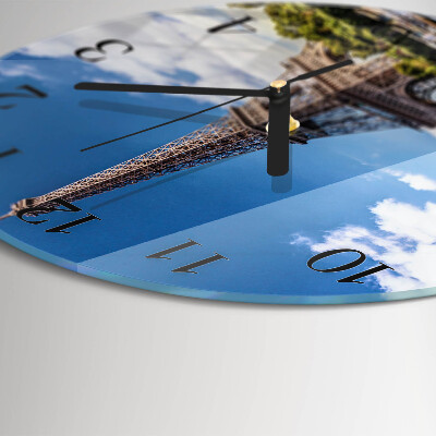 Orologio rotondo Torre Eiffel