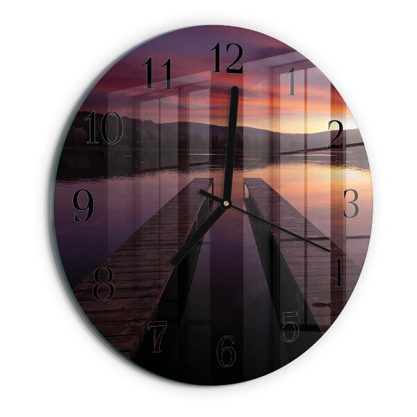 Orologio rotondo Tramonto