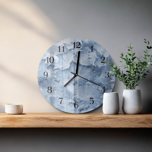 Orologio rotondo Fiocchi di neve