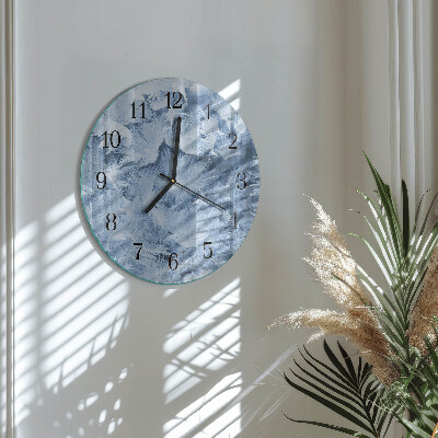 Orologio rotondo Fiocchi di neve