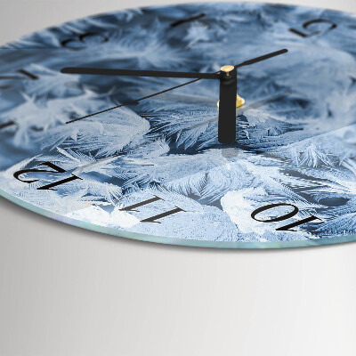 Orologio rotondo Fiocchi di neve