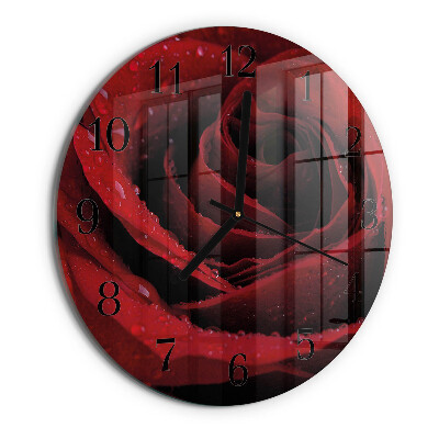 Orologio rotondo Rosa