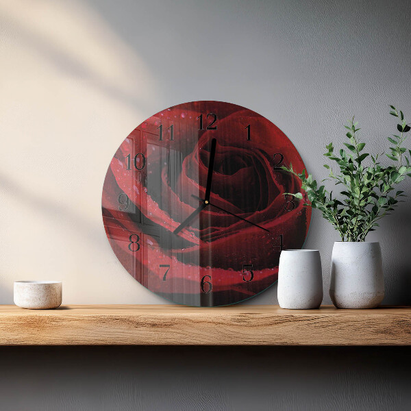 Orologio rotondo Rosa