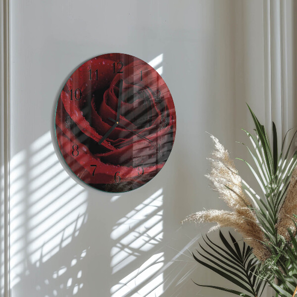 Orologio rotondo Rosa