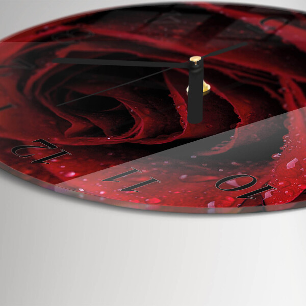 Orologio rotondo Rosa
