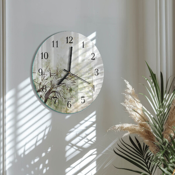 Orologio rotondo Albero