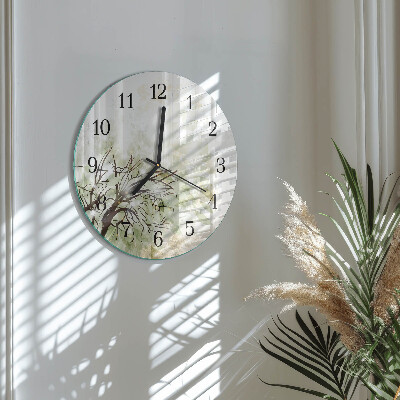 Orologio rotondo Albero