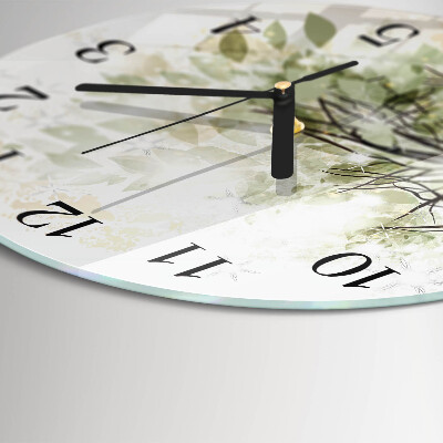 Orologio rotondo Albero