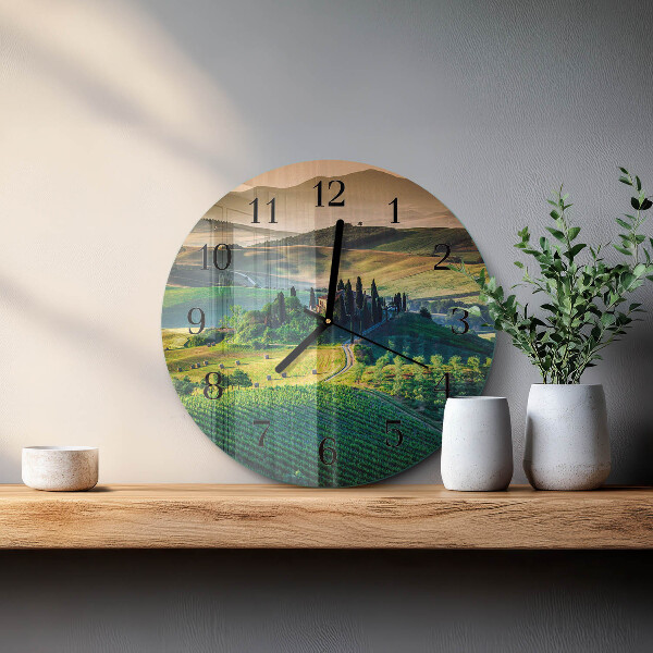 Orologio rotondo Paesaggio