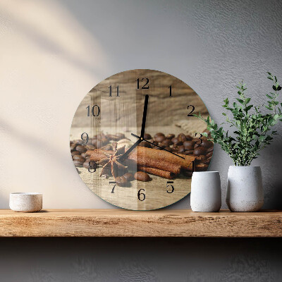 Orologio rotondo Anice e cannella