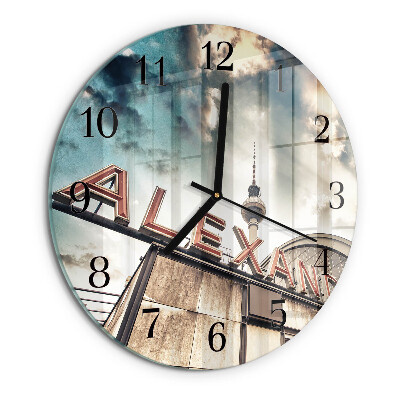 Orologio rotondo Alexander Square