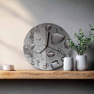 Orologio rotondo Gocce