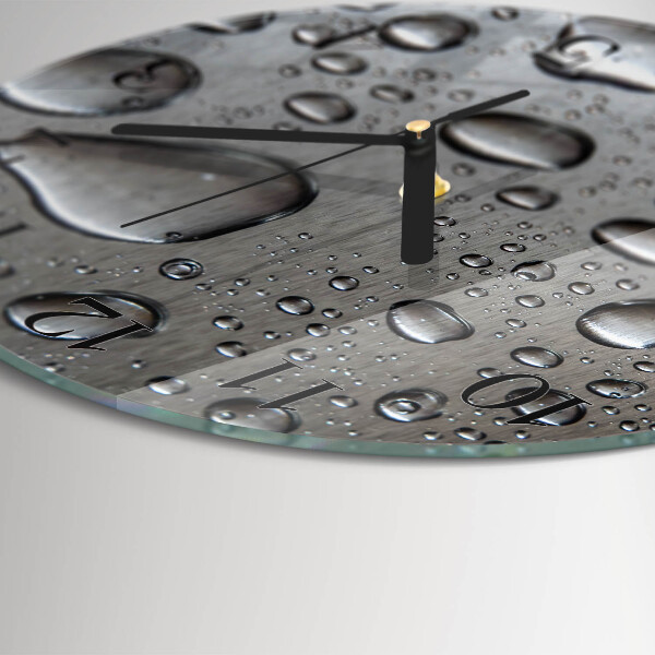 Orologio rotondo Gocce