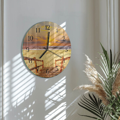Orologio rotondo Ponte della spiaggia
