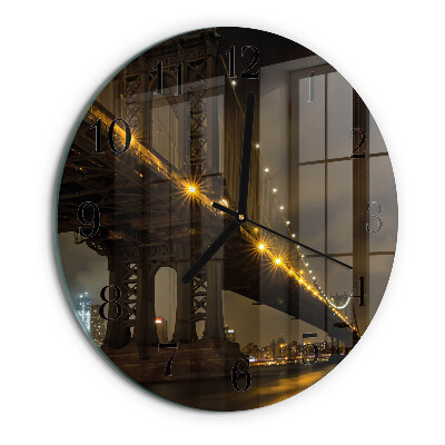 Orologio rotondo La notte del ponte