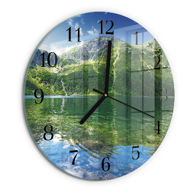 Orologio rotondo Lago di montagna