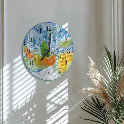 Orologio rotondo Pianta di agrumi