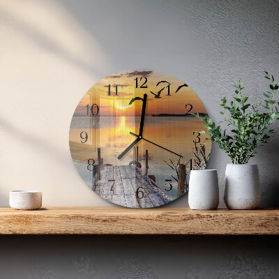Orologio rotondo Bridgela