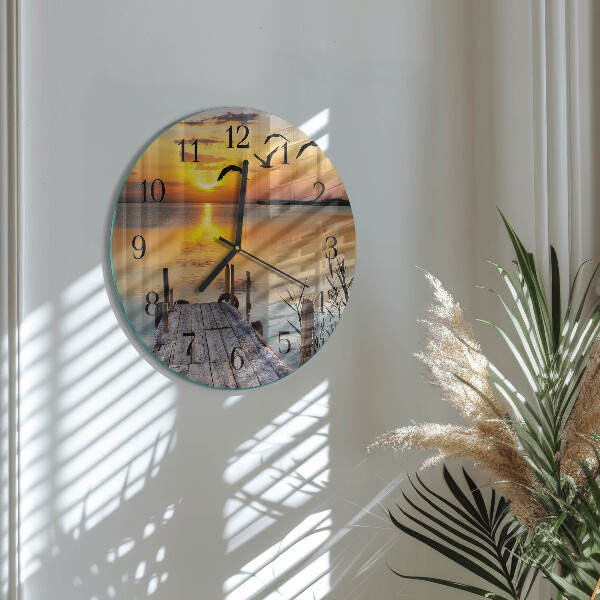 Orologio rotondo Bridgela