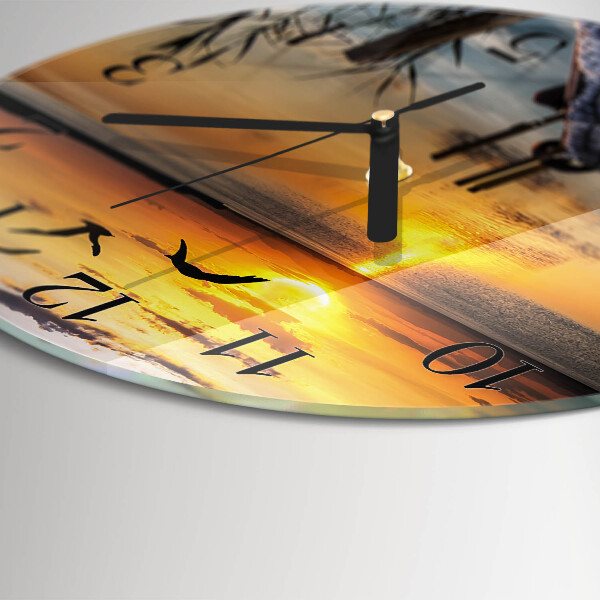 Orologio rotondo Bridgela