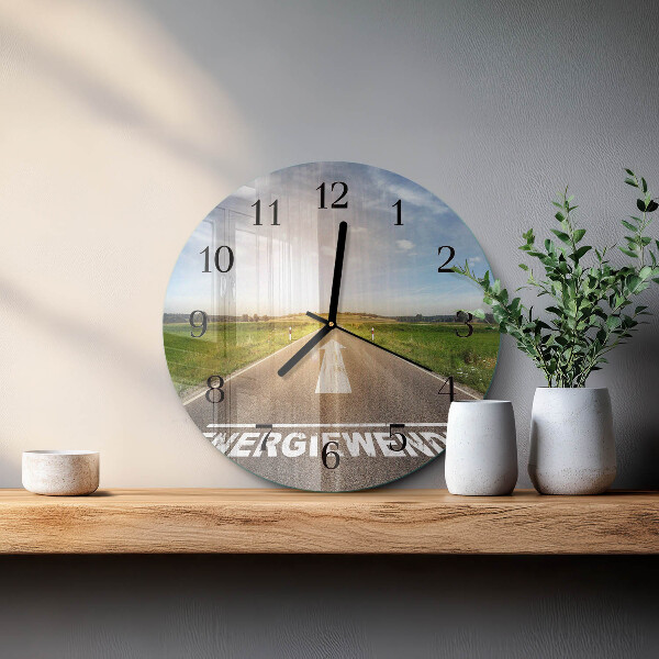 Orologio rotondo Campo percorso