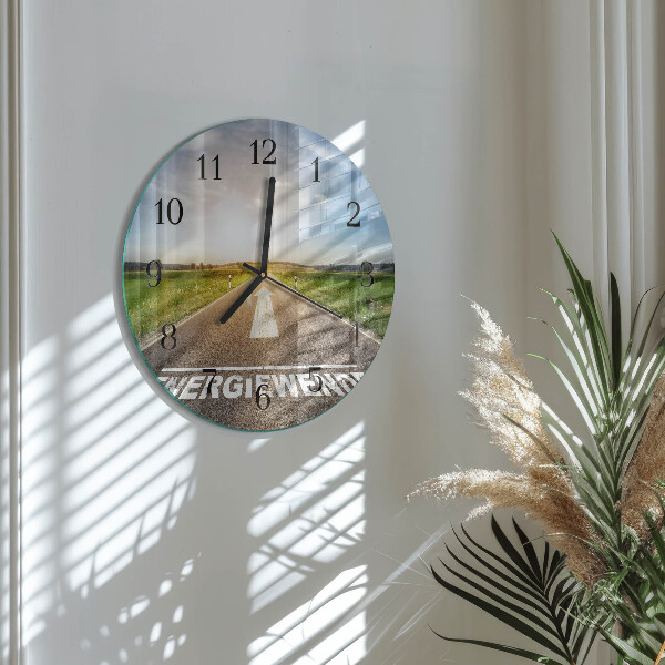 Orologio rotondo Campo percorso