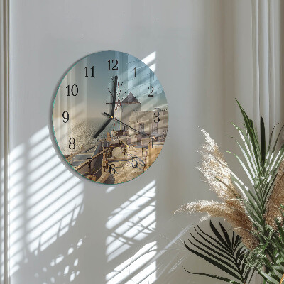 Orologio rotondo Santorini