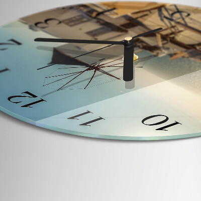 Orologio rotondo Santorini
