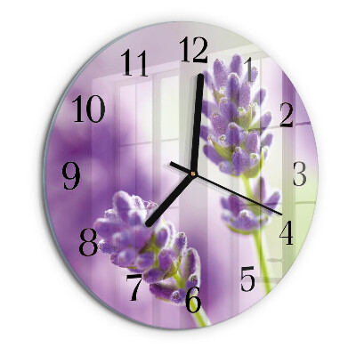 Orologio rotondo Lavanda